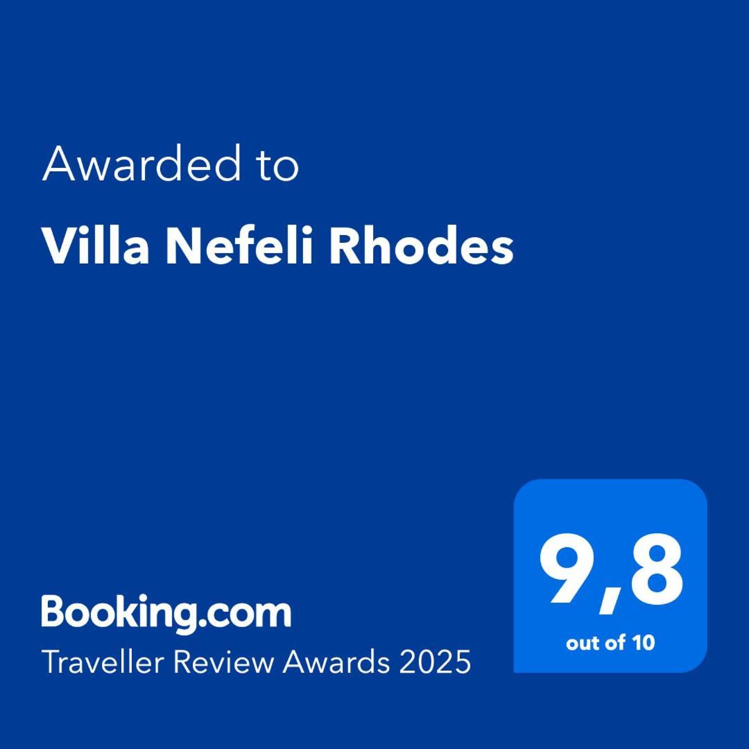 Villa Nefeli Rhodes Archangelos  Exterior photo